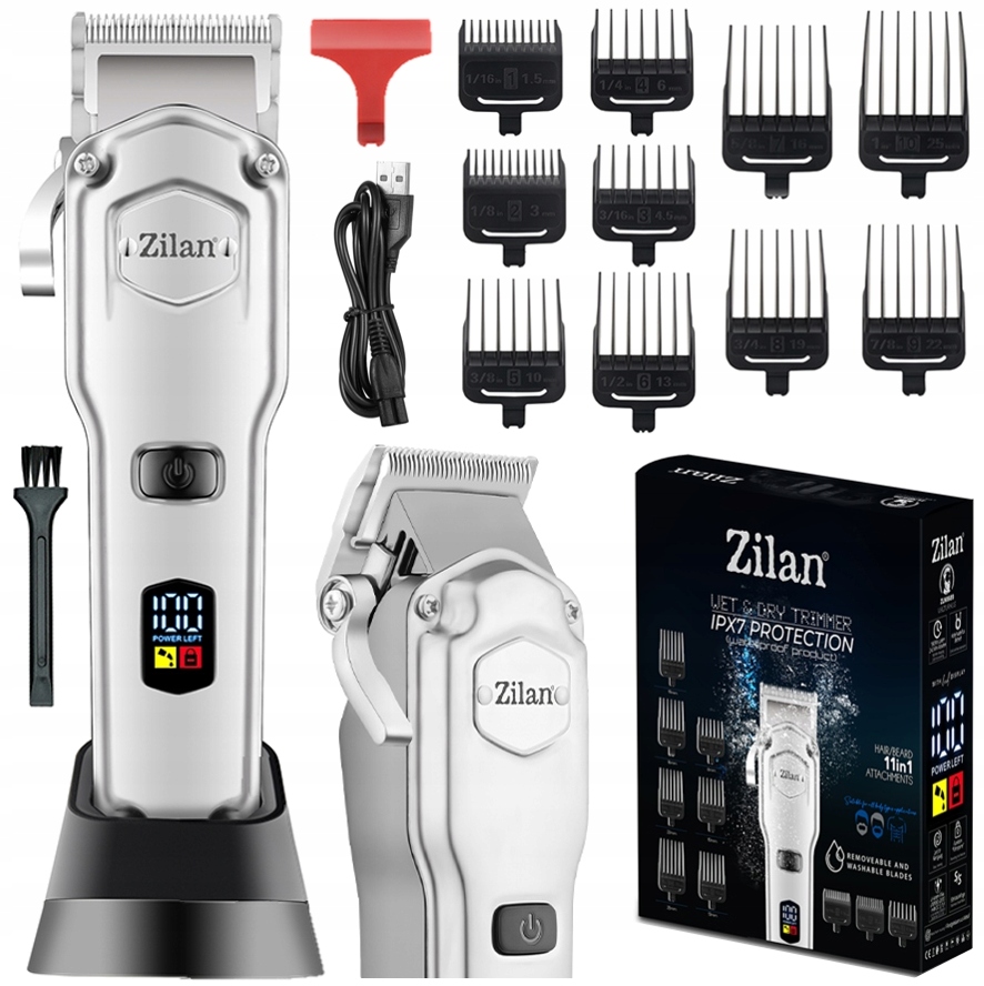 Zastrihávač vlasov ZILAN ELECTRIC HAIR CLIPPER 11IN1 VOLTURNUS